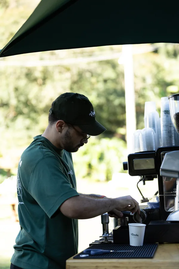 Máquina de espresso profissional